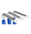 Retractors with Suction, Serrated End, Flush Blade